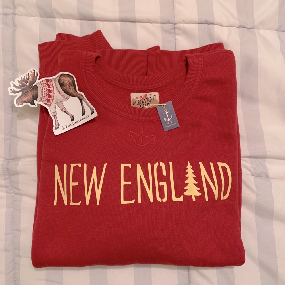 Kiel James Patrick New England Red Sweatshirt